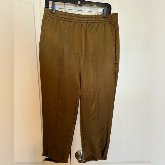 Banana Republic satin ankle pant size Small Petite - Picture 2 of 7